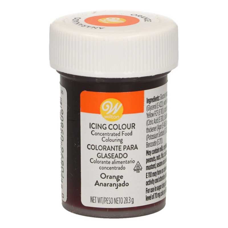 Colorant alimentaire en gel orange Wilton