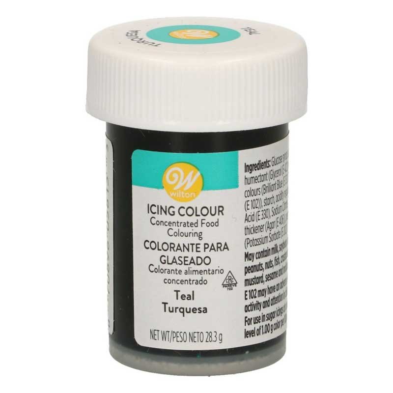 Colorant alimentaire en gel Turquoise Wilton