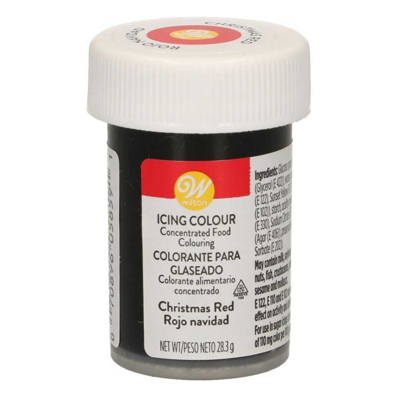 Colorant alimentaire en gel Rouge Noël Wilton Colorant alimentaire en gel Rouge Noël Wilton
