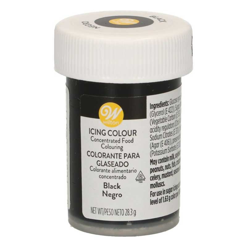 Colorant alimentaire en gel Noir Wilton