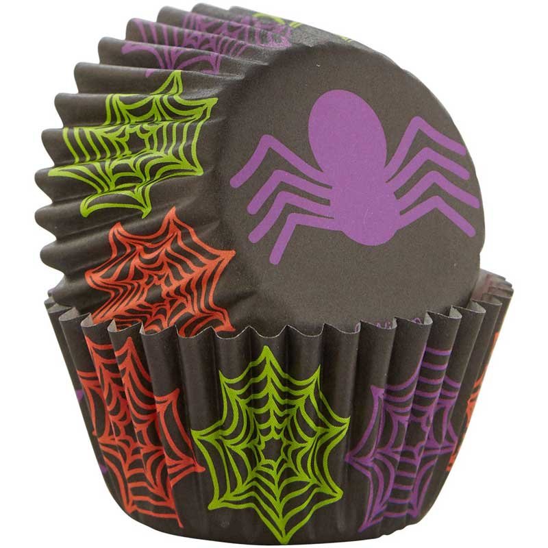 Mini Caissettes Halloween Araignée Wilton Mini Caissettes Halloween Araignée Wilton
