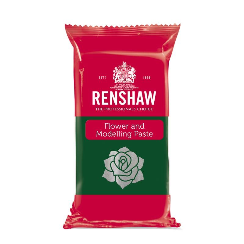 Pâte à sucre à Modelage Vert foncé 250g Renshaw Pâte à sucre à Modelage Vert foncé 250g Renshaw