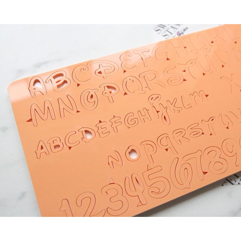 Embosseur Magical majuscules, minuscules, chiffres Sweet Stamp Embosseur Magical majuscules, minuscules, chiffres Sweet Stamp