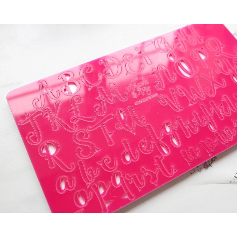 Embosseur SweetSticks Edition majuscules et minuscules Sweet Stamp Embosseur SweetSticks Edition majuscules et minuscules Sweet Stamp