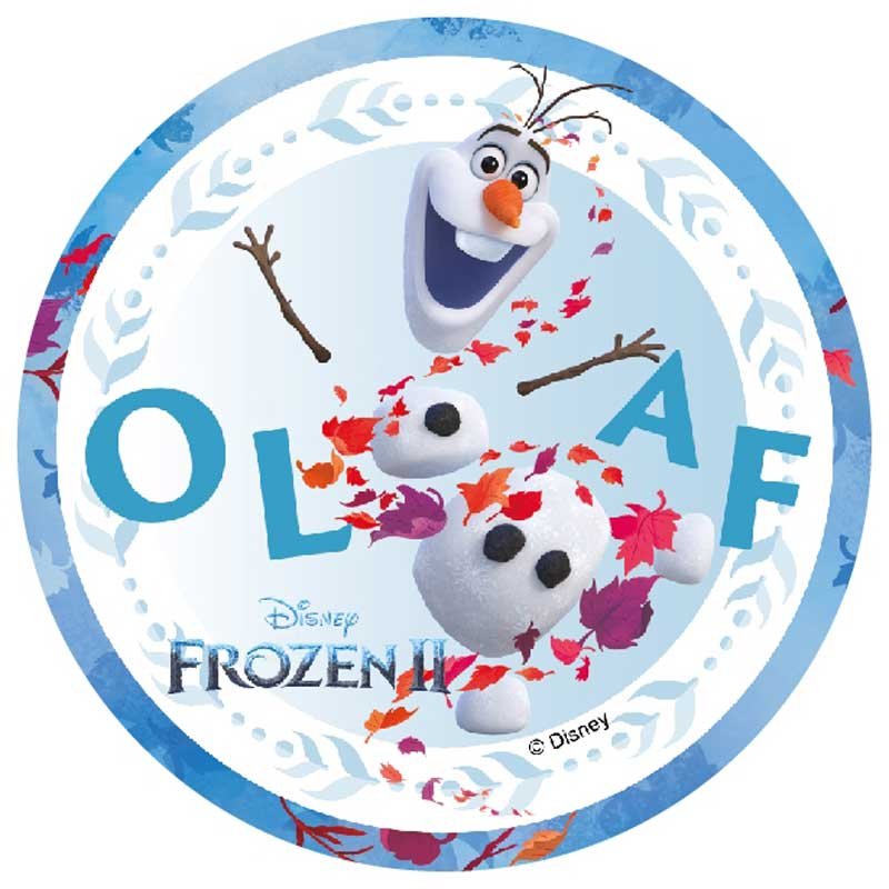 Disque Azyme MOD Frozen Reine des Neiges Déco Gâteau Enfant 21cm 073-1 -  Cdiscount Au quotidien