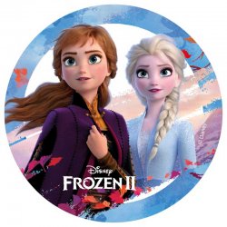 Disque Azyme Elsa La Reine des Neiges 2 Disney