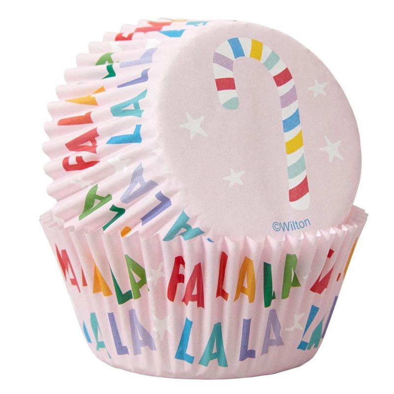 Caissettes à cupcakes sucre d'orge pk/75 Wilton Caissettes à cupcakes sucre d'orge pk/75 Wilton