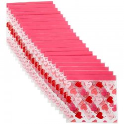 Sachets à friandises refermables coeur St Valentin pk/20 Wilton