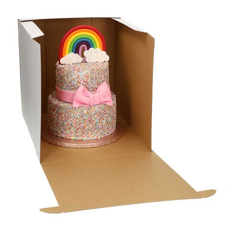 Boite A Gateaux Blanche 32x32x32cm Funcakes A 4 49 Boite A Gateaux Blanche 32x32x32cm Funcakes A 4 49