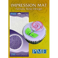 Feuille empreinte Rose Design PME