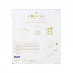 Boîte à gâteaux Crystal 15cm PME