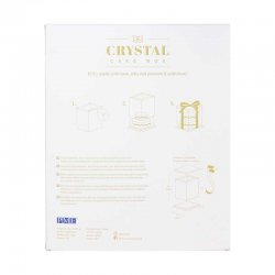 Boîte à gâteaux Crystal 25cm PME