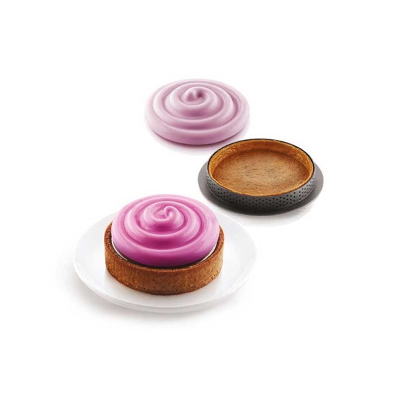 Kit Mini Tarte Twist Silikomart Kit Mini Tarte Twist Silikomart