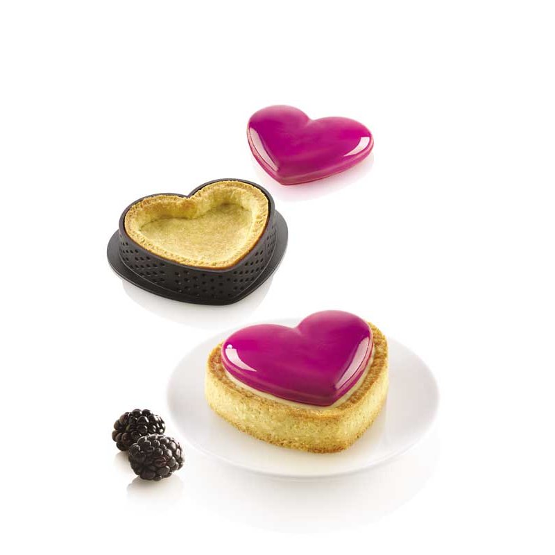 KIT MINI TARTE PETIT AMOUR Silikomart KIT MINI TARTE PETIT AMOUR Silikomart