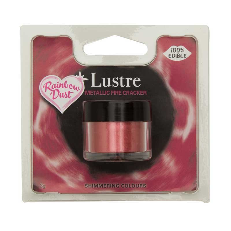 Poudre Lustre métallique Fire Cracker Rainbow Dust Poudre Lustre métallique Fire Cracker Rainbow Dust