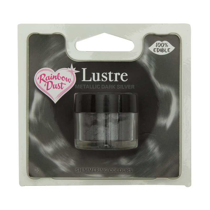 Poudre Lustre métallique Argent Rainbow Dust Poudre Lustre métallique Argent Rainbow Dust