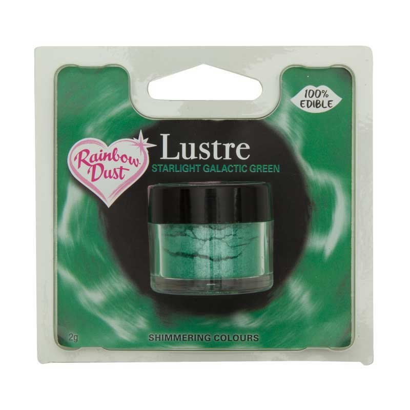 Poudre Lustre Starlight Galactic Green Rainbow Dust Poudre Lustre Starlight Galactic Green Rainbow Dust