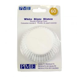 Mini Caissettes à Cupcake Blanche pk/100 PME