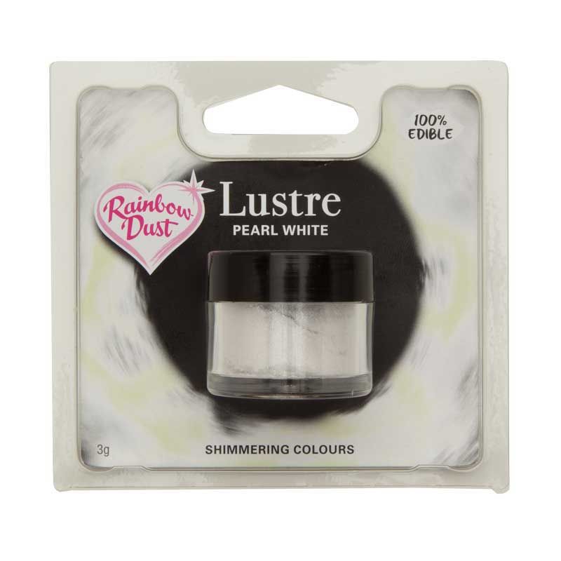 Poudre Lustre Blanc nacré Rainbow Dust Poudre Lustre Blanc nacré Rainbow Dust