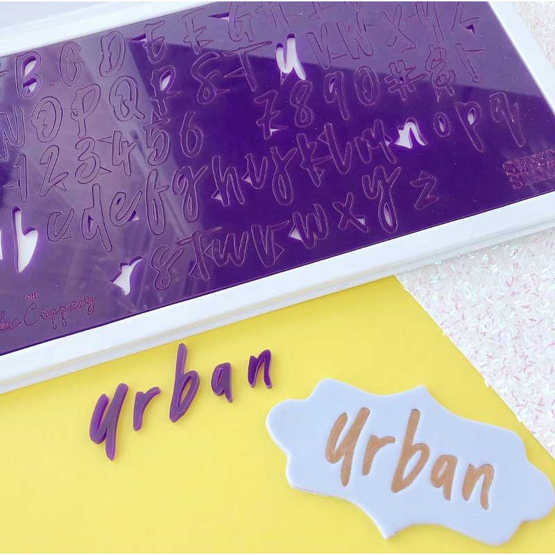 Embosseur URBAN Majuscules, minuscules, nombres et symboles Sweet Stamp Embosseur URBAN Majuscules, minuscules, nombres et symboles Sweet Stamp