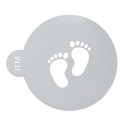 Pochoirs, Stencil baby-shower pk/3 JEM