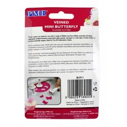 Emporte-pièce poussoir mini Papillons set/3 PME