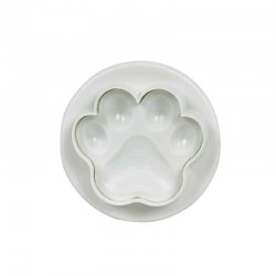 Emporte pièces patte de chien et empreinte - 3 tailles - Planète Gateau