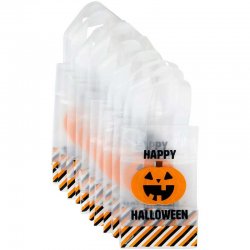 Sachets citrouille Happy Halloween pcs/10 Wilton