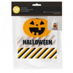 Sachets citrouille Happy Halloween pcs/10 Wilton