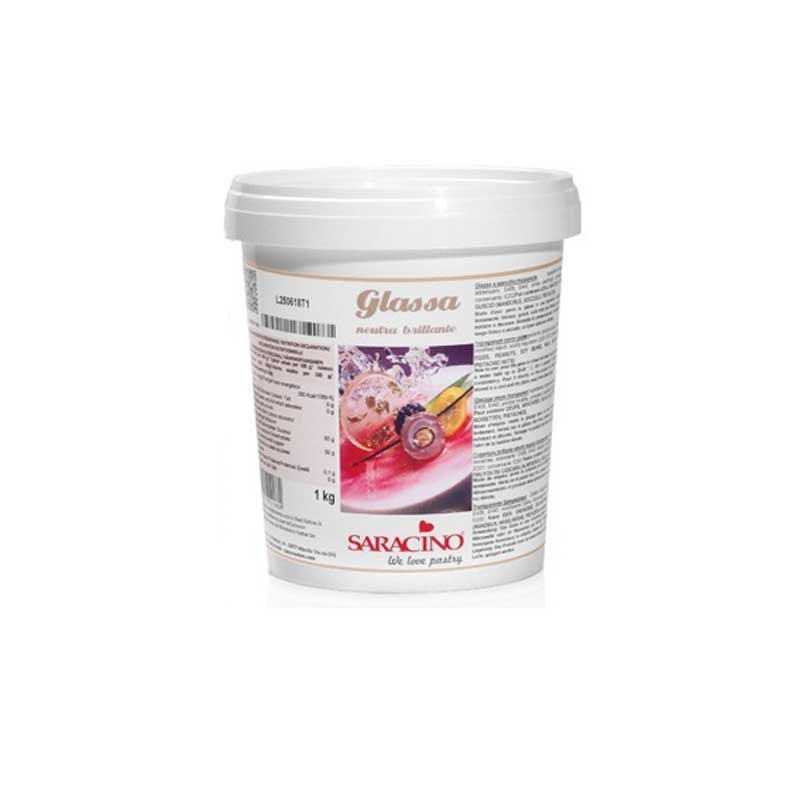 Glaçage miroir Transparent 1kg Saracino Glaçage miroir Transparent 1kg Saracino
