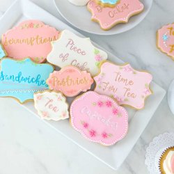 Kit Stamp embosseur Fun Fonts Cupcakes et Cookies Collection 1 PME