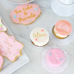 Kit Stamp embosseur Fun Fonts Cupcakes et Cookies Collection 1 PME
