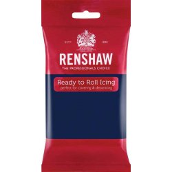 Pâte à sucre PRO Bleu Marine 250g Renshaw
