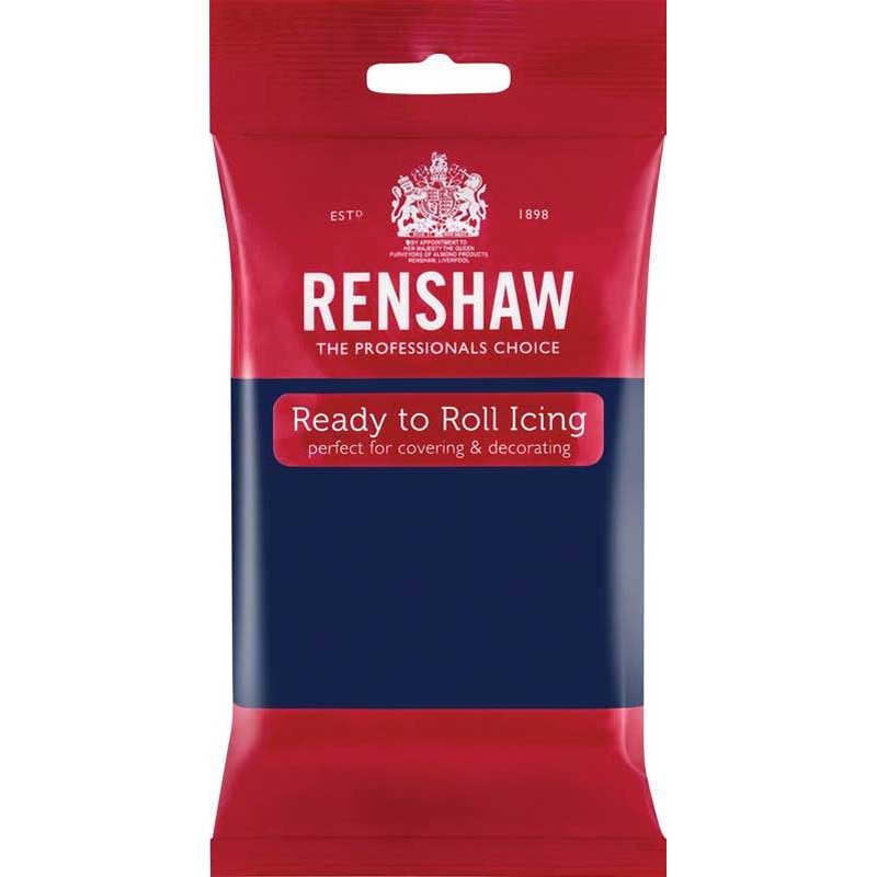 Pâte à sucre PRO Bleu Marine 250g Renshaw Pâte à sucre PRO Bleu Marine 250g Renshaw