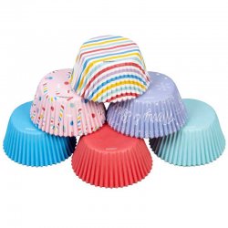 Pack de Caissettes à cupcakes Mix de Noël pcs/150 Wilton