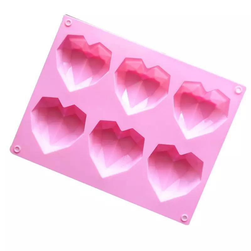 Moule Silicone 3d Coeur Diamant A 11 99