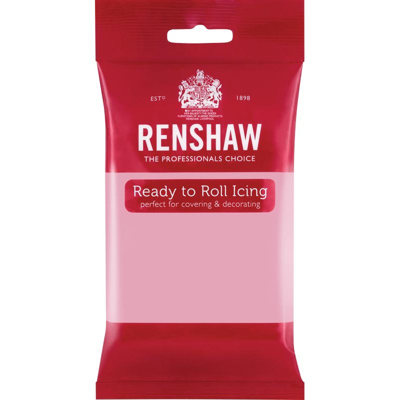 Pâte à sucre PRO Rose 250g Renshaw Pâte à sucre PRO Rose 250g Renshaw