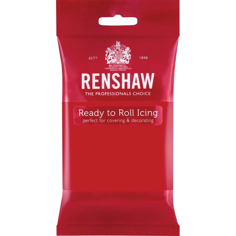 Pâte à sucre PRO Rouge 250g Renshaw Pâte à sucre PRO Rouge 250g Renshaw