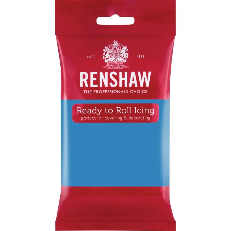 Pâte à sucre PRO Turquoise 250g Renshaw Pâte à sucre PRO Turquoise 250g Renshaw