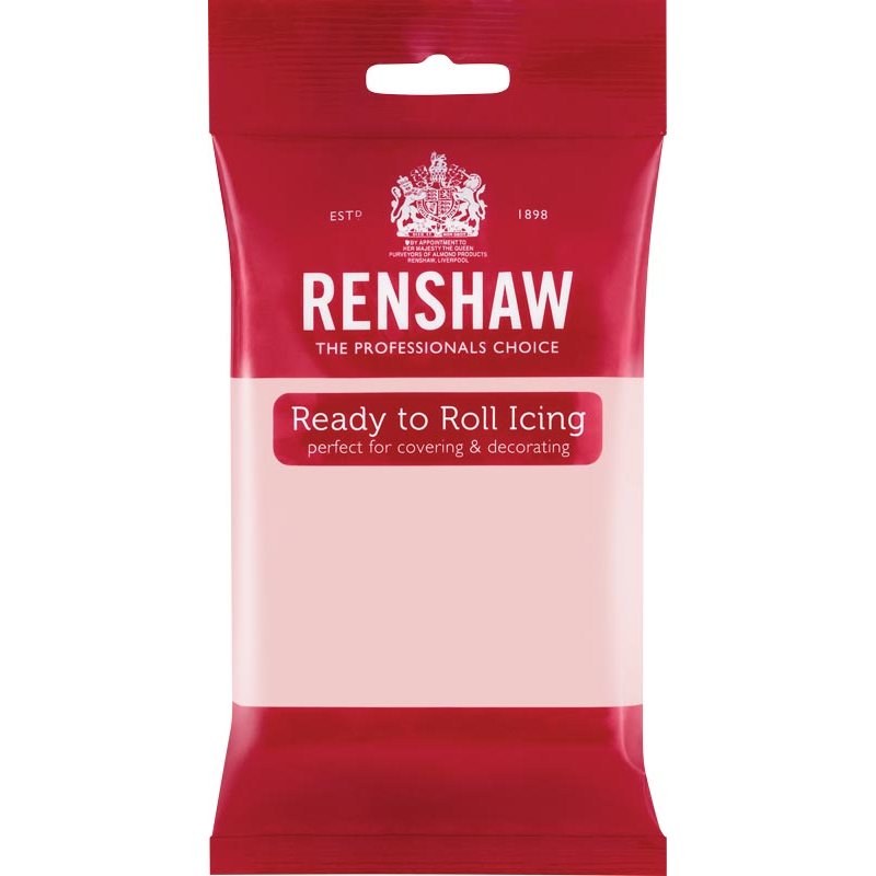Pâte à sucre PRO Rose bébé 250g Renshaw Pâte à sucre PRO Rose bébé 250g Renshaw