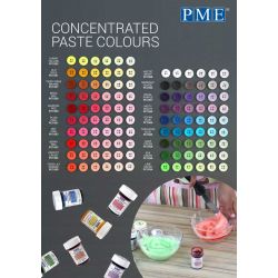 Assortiment colorants alimentaire gel PME