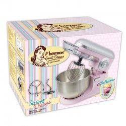 Robot Pâtissier 1200W Rose Bestron Sweet Dreams