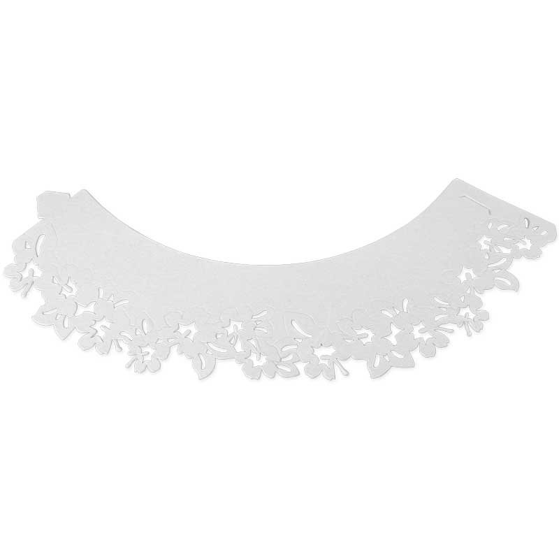 Caissette wrap cupcake Fleur blanche PME Caissette wrap cupcake Fleur blanche PME