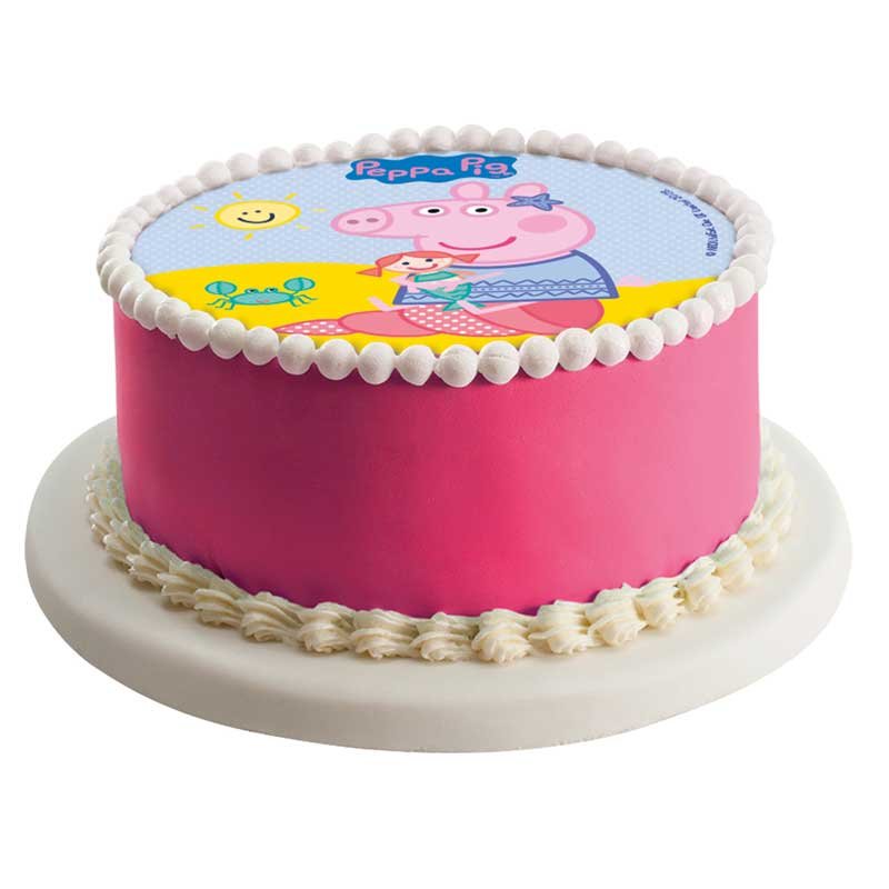 Disque Peppa Pig A La Plage A 4 00 Disque Peppa Pig A La Plage A 4 00