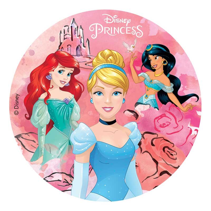 Disque Cendrillon, Belle, Blanche neige et Ariel Princesses Disney