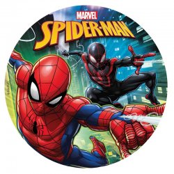 Disque comestible pour gâteau Ultimate SpiderMan Marvel