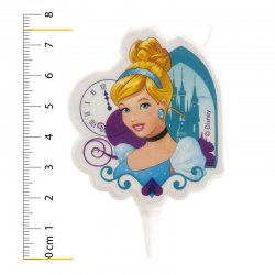 Bougie d’anniversaire Cendrillon Disney Princesse