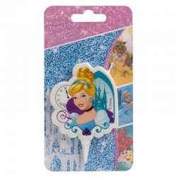 Bougie d’anniversaire Cendrillon Disney Princesse