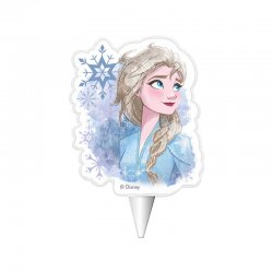 Bougie d’anniversaire Elsa la Reine des neiges 2 Disney