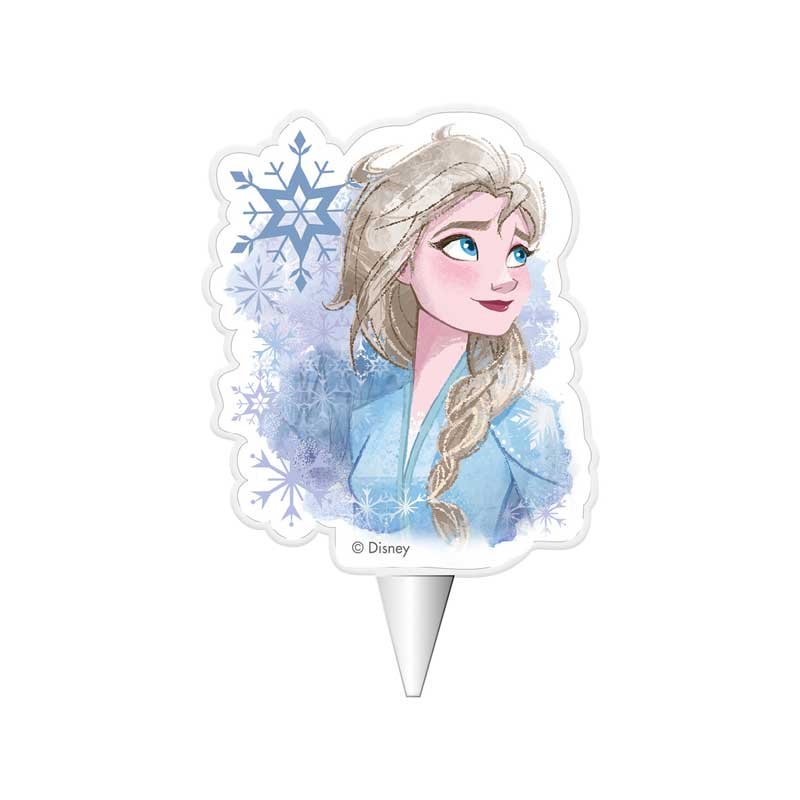 Bougie d’anniversaire Elsa la Reine des neiges 2 Disney